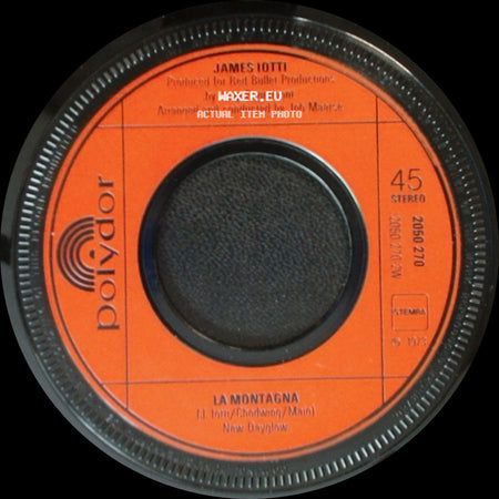 James Iotti - La Lontananza / La Montagna side B