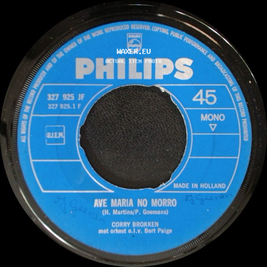 Corry Brokken - Ave Maria No Morro / Don Juan side A