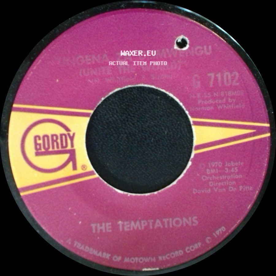 The Temptations - Hum Along And Dance / Vijedena Za Ulimweugu (Until The World) side B