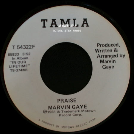 Marvin Gaye - Praise / Praise side B