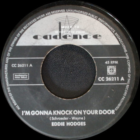 Eddie Hodges - I'm Gonna Knock On Your Door / Ain't Gonna Wash For A Week side A