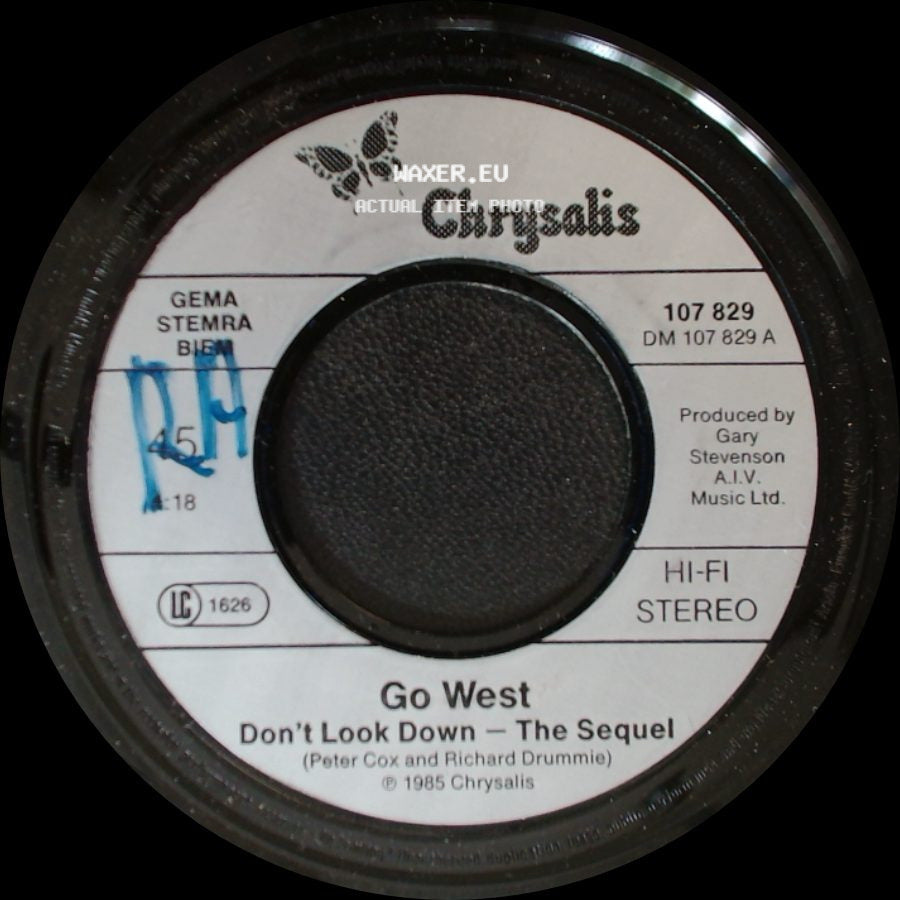 Go West - Don't Look Down — The Sequel / Haunted side A