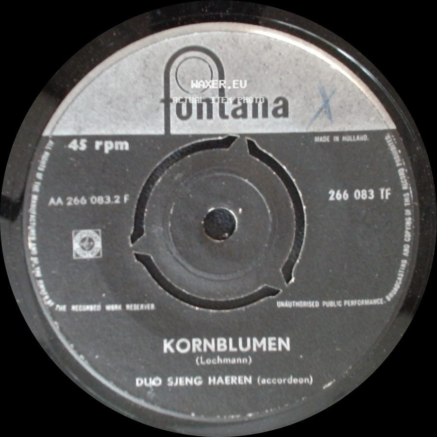 Duo Sjeng Haeren - Kornblumen / For Ever And Ever side A