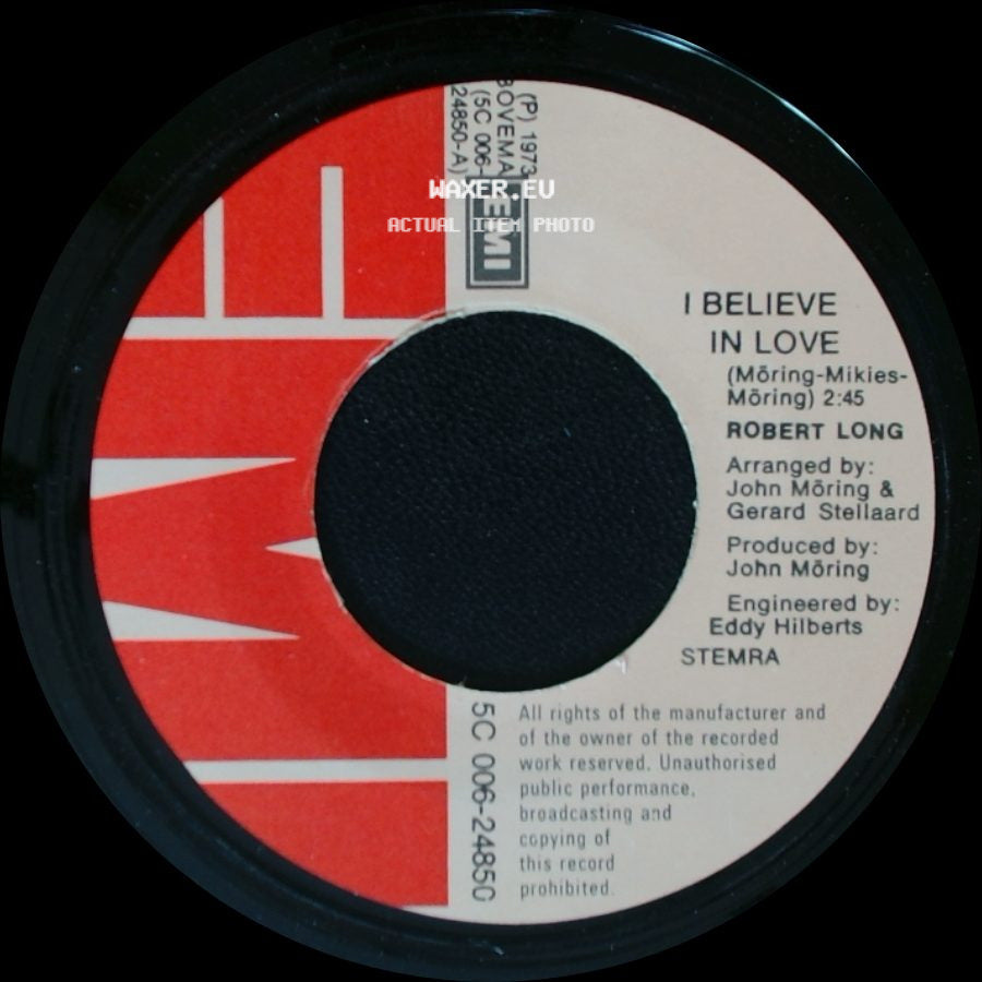 Robert Long - I Believe In Love / Sweet Lover side A