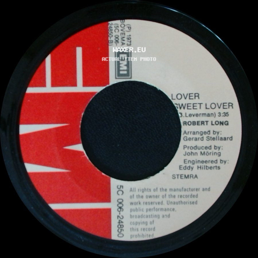 Robert Long - I Believe In Love / Sweet Lover side B