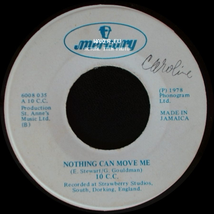10 C.C. - Dreadlock Holiday / Nothing Can Move Me side B