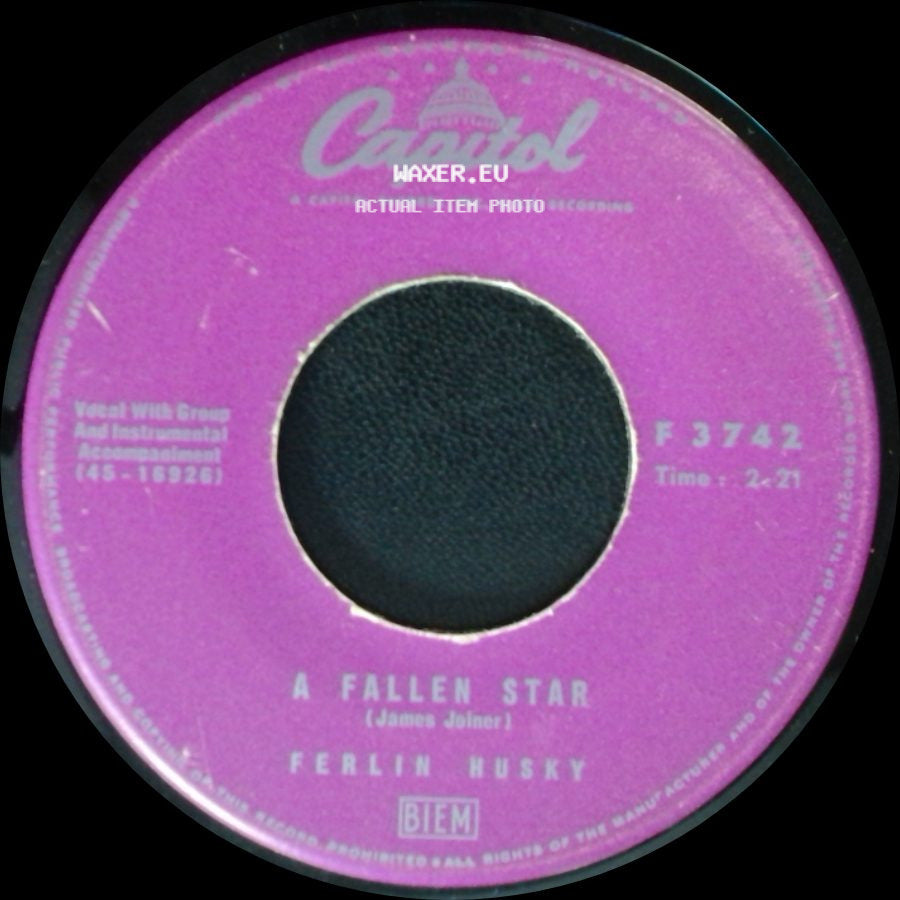 Ferlin Husky - A Fallen Star / Prize Possession side A