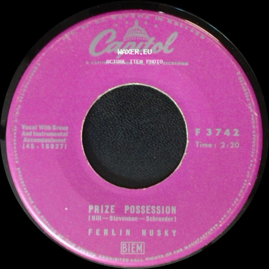 Ferlin Husky - A Fallen Star / Prize Possession side B