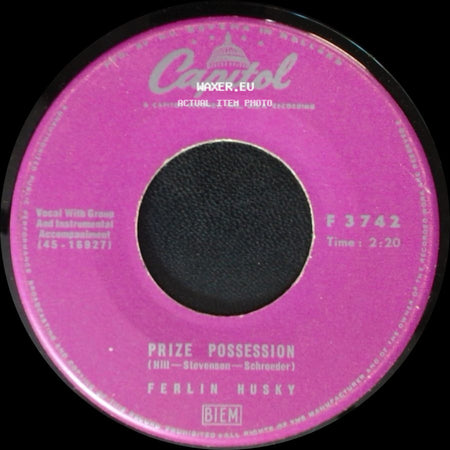 Ferlin Husky - A Fallen Star / Prize Possession side B