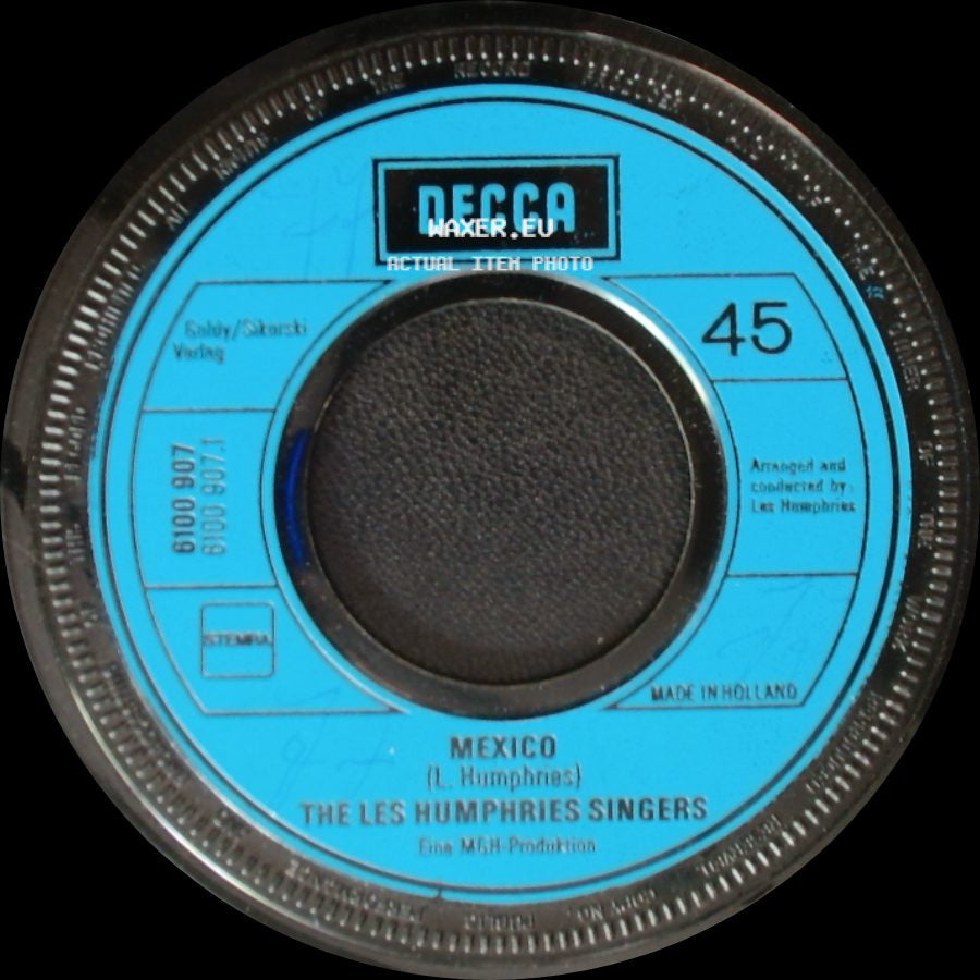 The Les Humphries Singers - Jennifer Adam / Mexico side B