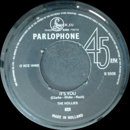 The Hollies - It's You / Stop Stop Stop side A