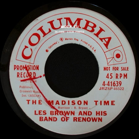 Les Brown And His Band Of Renown - Madison Hop / The Madison Time side B