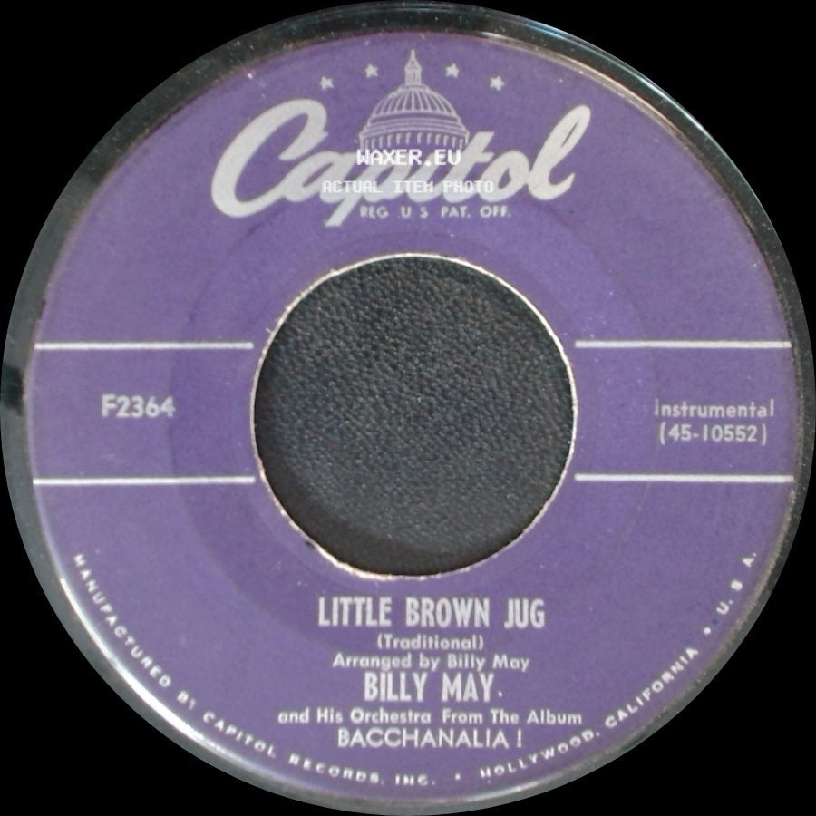 Billy May / Billy May And His Orchestra - Cocktails For Two / Little Brown Jug side B