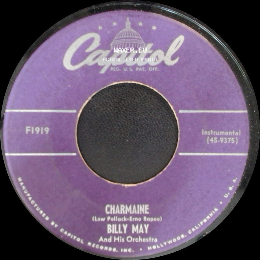 Billy May And His Orchestra - Charmaine / When I Take My Sugar To Tea side A