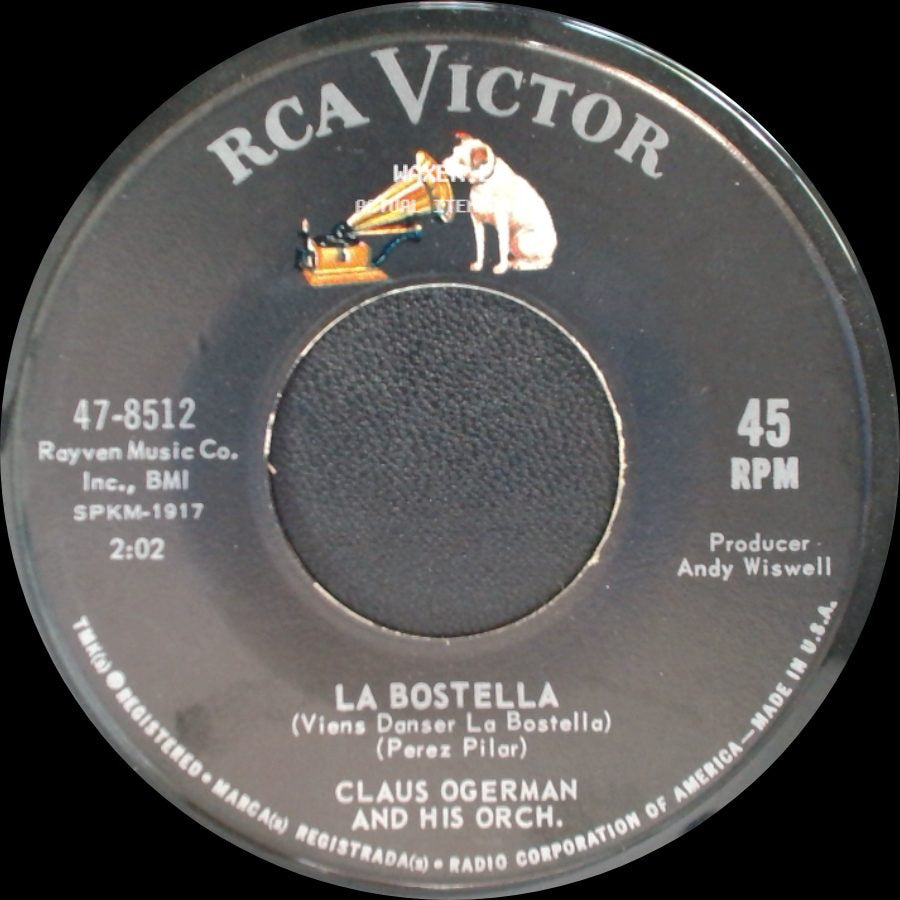 Claus Ogerman And His Orch. - Theme From "Zorba The Greek" / La Bostella (Viens Danser La Bostella) side B