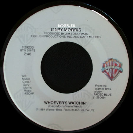 Gary Morris - Whoever's Watchin' / Second Hand Heart side A