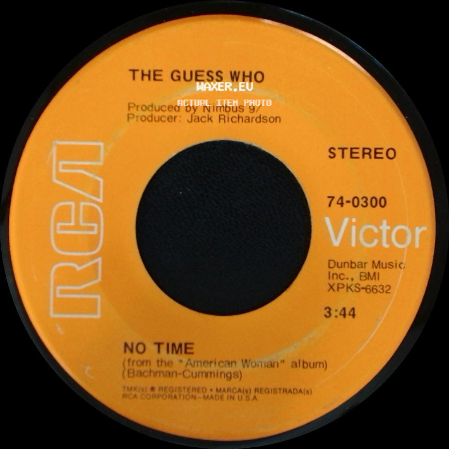The Guess Who - No Time / Proper Stranger side A