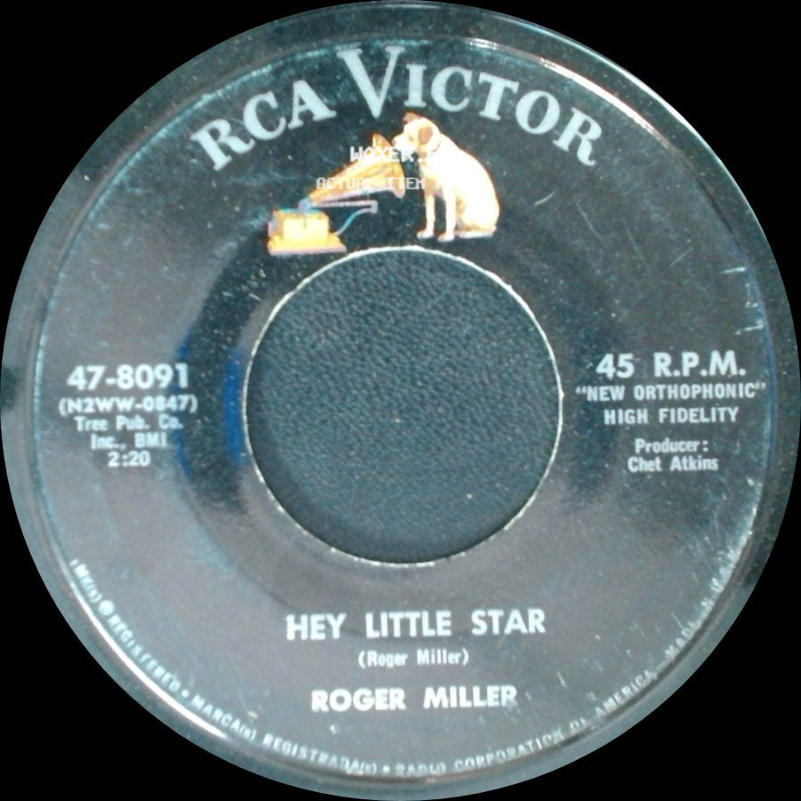 Roger Miller - Hey Little Star / Trouble On The Turnpike side A