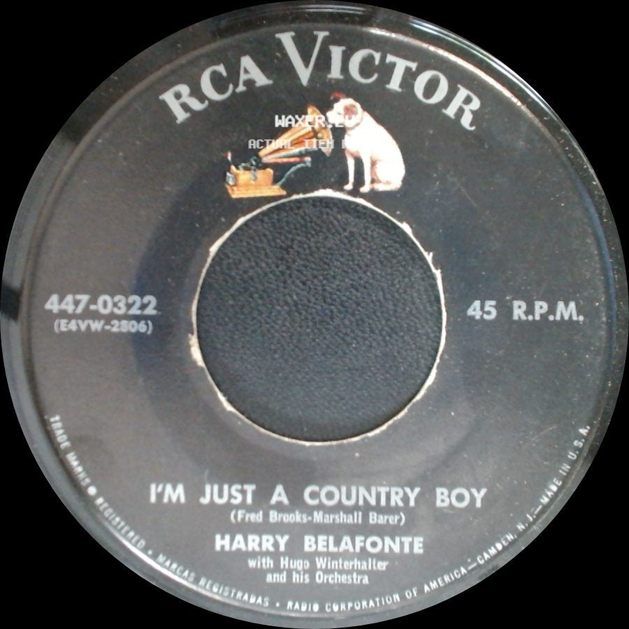 Harry Belafonte - I'm Just A Country Boy / Hold 'em Joe side A