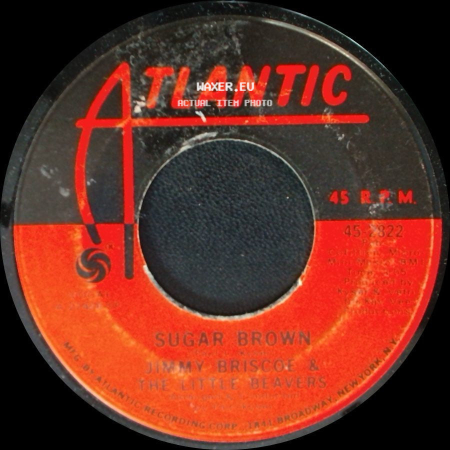 Jimmy Briscoe & The Little Beavers - Why Do Fools Fall In Love / Sugar Brown side B