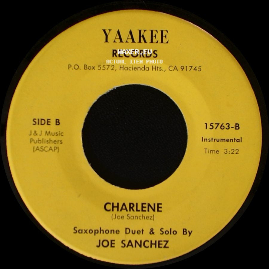 Joe Sanchez Quartet / Joe Sanchez - Los Pasos De Ellie Y Olga / Charlene side B