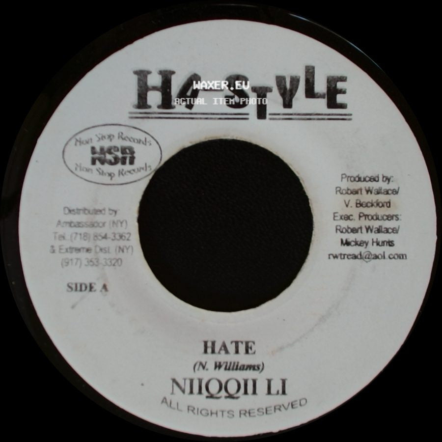 Niioqii Li - Hate / Version side A