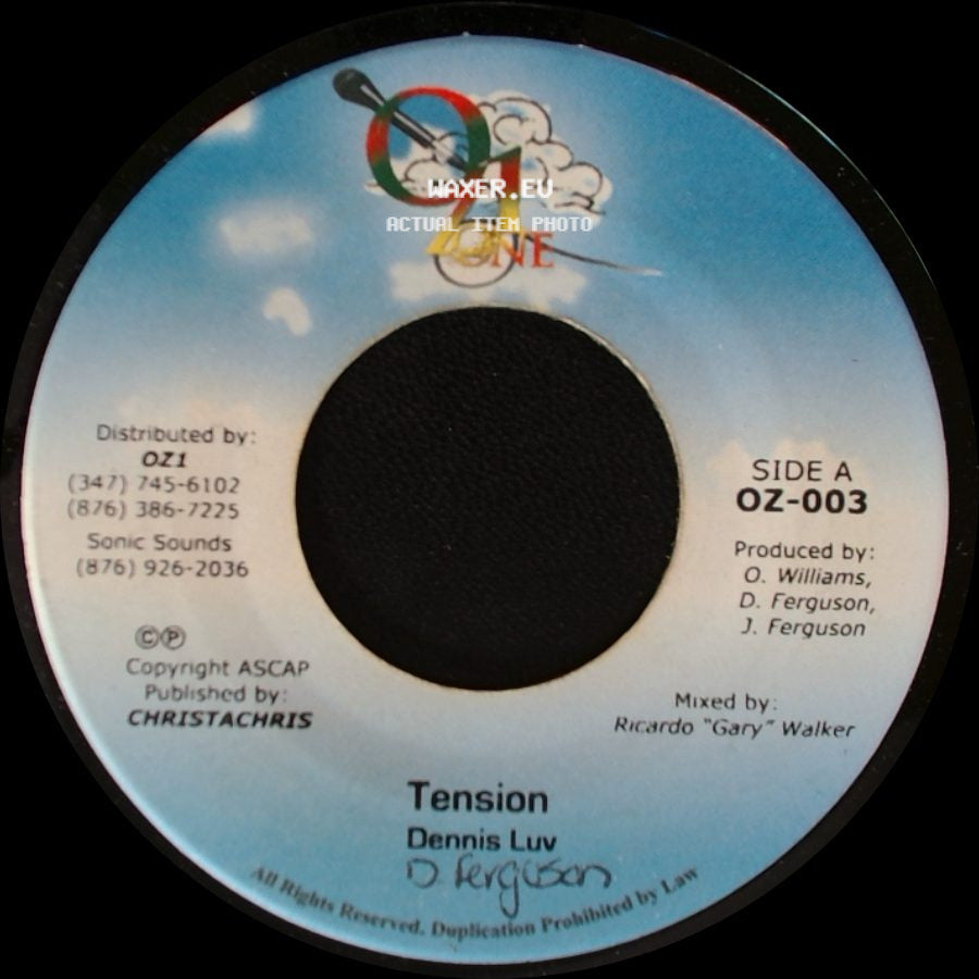 Dennis Luv - Tension / Time & Wedda side A