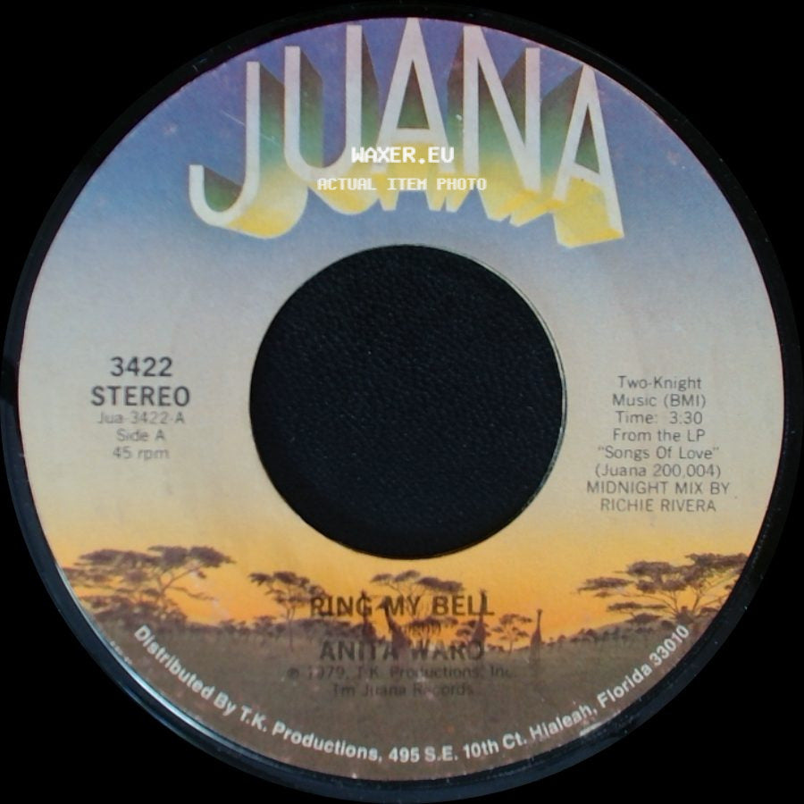 Anita Ward - Ring My Bell / If I Could Feel That Old Feeling Again side A