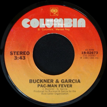 Buckner & Garcia - Pac-Man Fever (Instrumental) / Pac-Man Fever side B