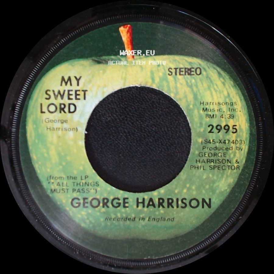 George Harrison - Isn't It A Pity / My Sweet Lord side B
