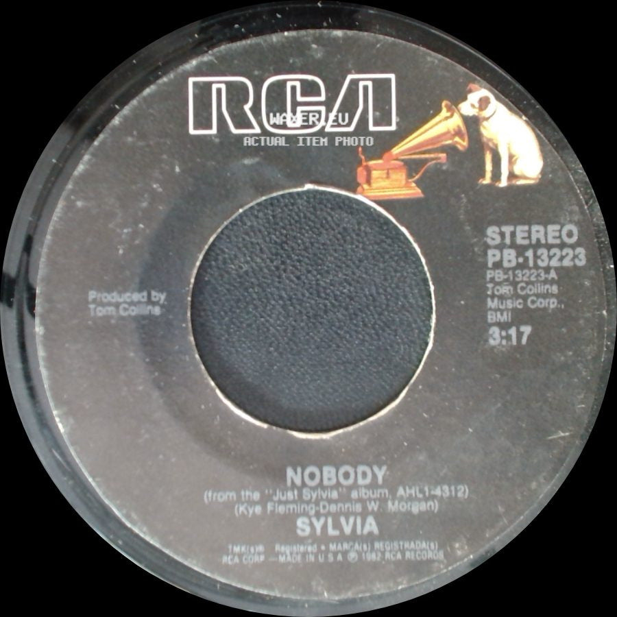 Sylvia - Nobody / I'll Make It Right With You side A