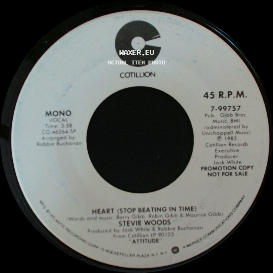 Stevie Woods - Heart (Stop Beating In Time) / Heart (Stop Beating In Time) side A