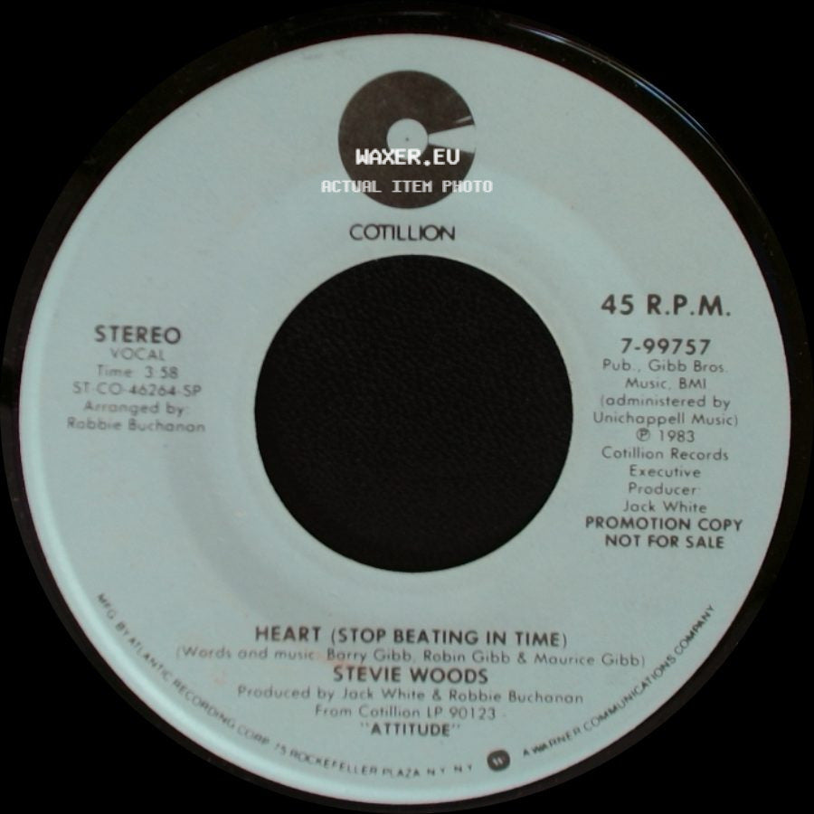 Stevie Woods - Heart (Stop Beating In Time) / Heart (Stop Beating In Time) side B