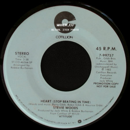 Stevie Woods - Heart (Stop Beating In Time) / Heart (Stop Beating In Time) side B