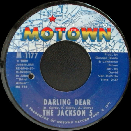 The Jackson 5 - Mama's Pearl / Darling Dear side B