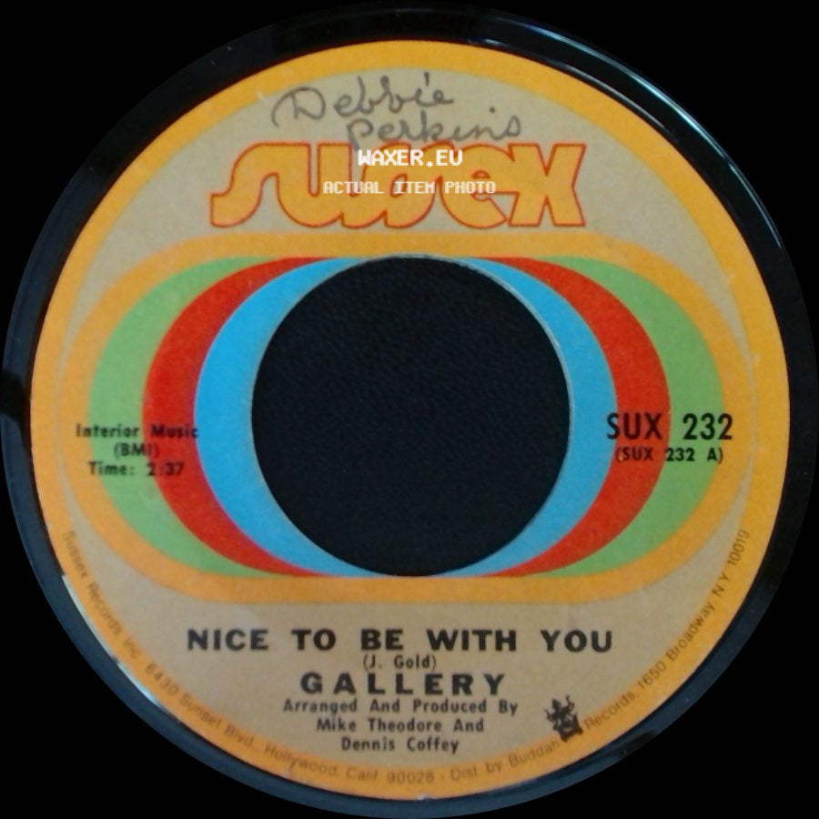 Gallery - Nice To Be With You / Ginger Haired Man side A