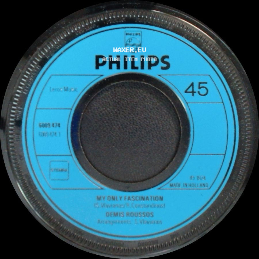 Demis Roussos - Say You Love Me / My Only Fascination side B