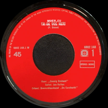 Unknown Artist - En De Doe Mèr! / En Boven Op M'n Flat side A