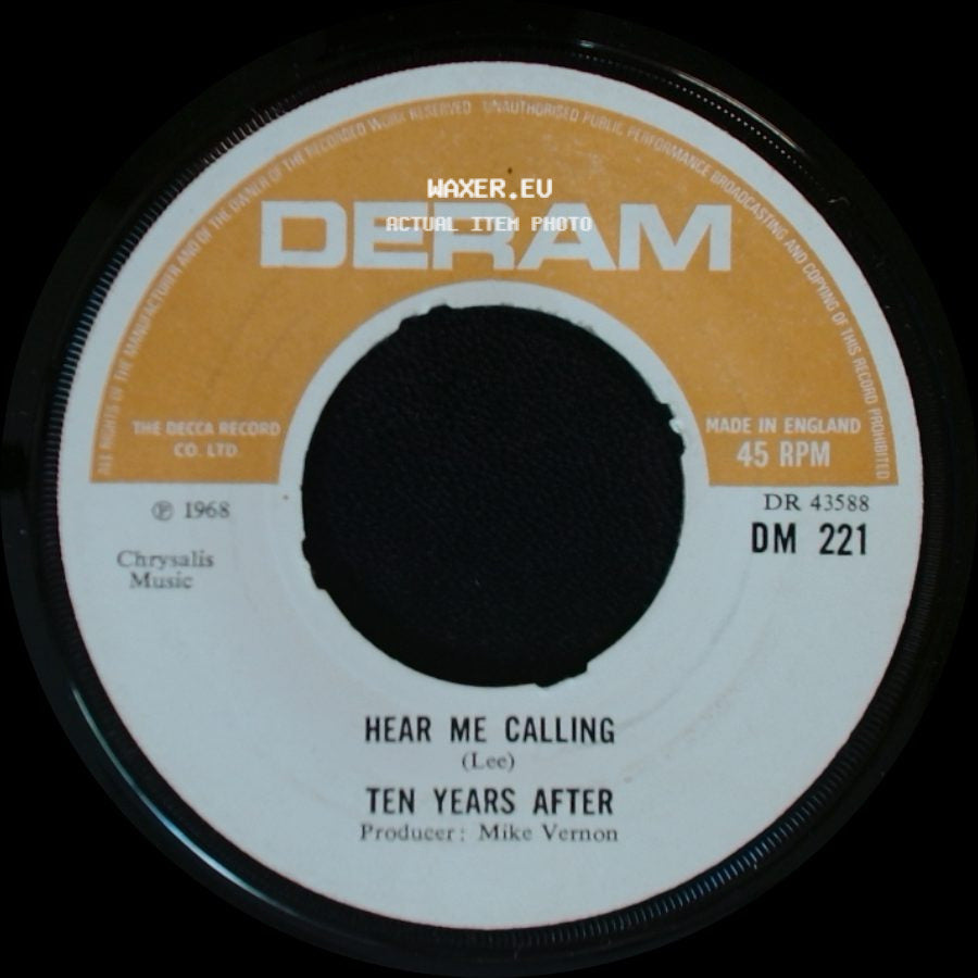 Ten Years After - I'm Going Home / Hear Me Calling side B