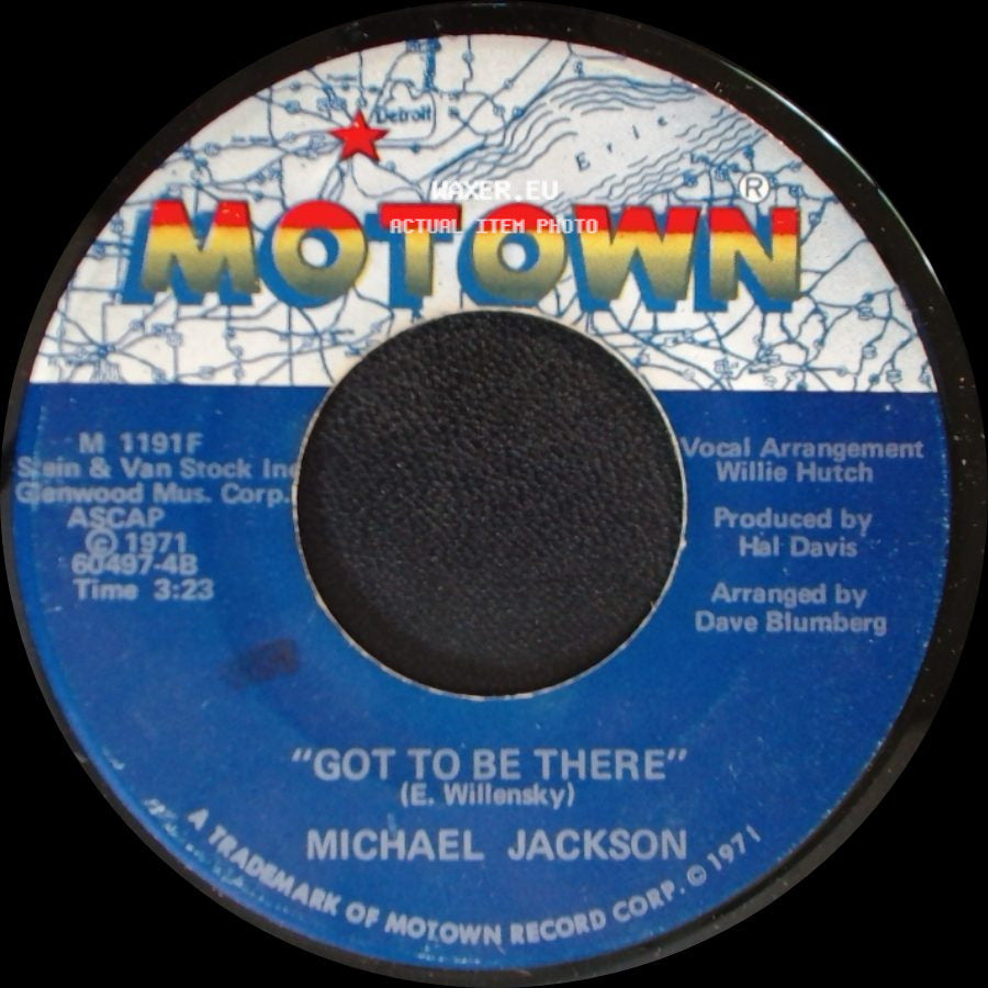 Michael Jackson - Got To Be There / "Maria (You Were The Only One)" side A