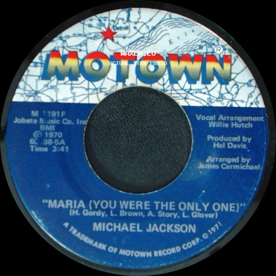 Michael Jackson - Got To Be There / "Maria (You Were The Only One)" side B