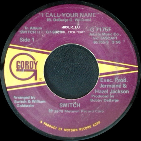 Switch - I Call Your Name / Best Beat In Town side A