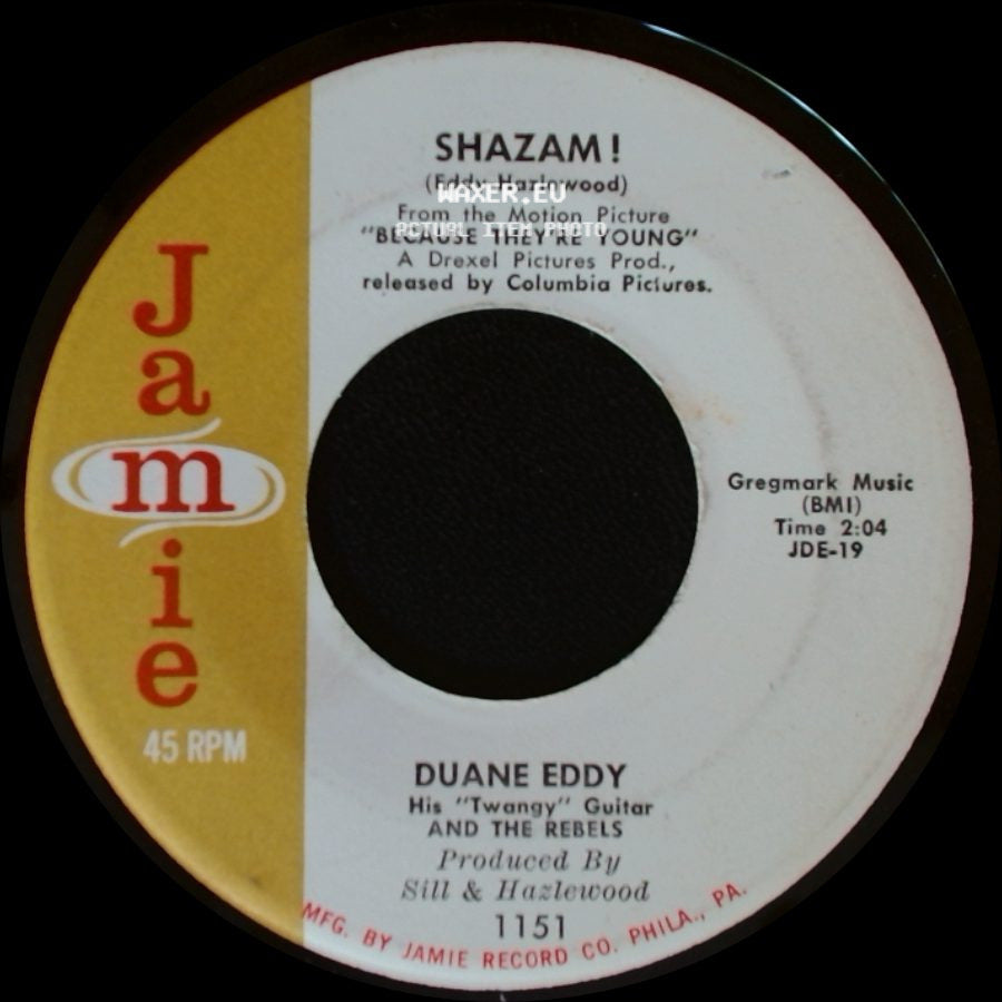 Duane Eddy - Shazam! / The Secret Seven side A