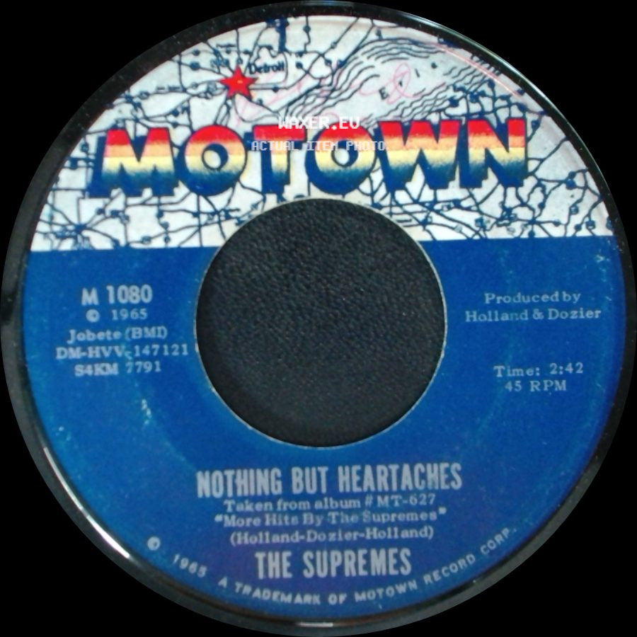 The Supremes - Nothing But Heartaches / He Holds His Own side A