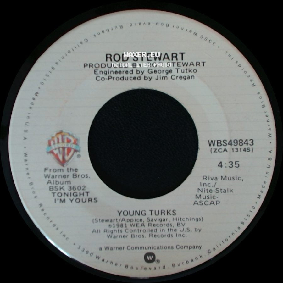 Rod Stewart - Sonny / Young Turks side B