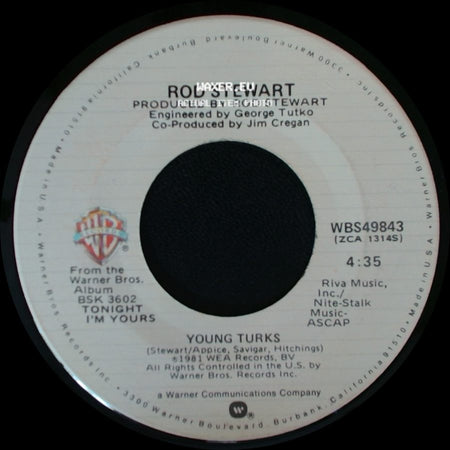 Rod Stewart - Sonny / Young Turks side B