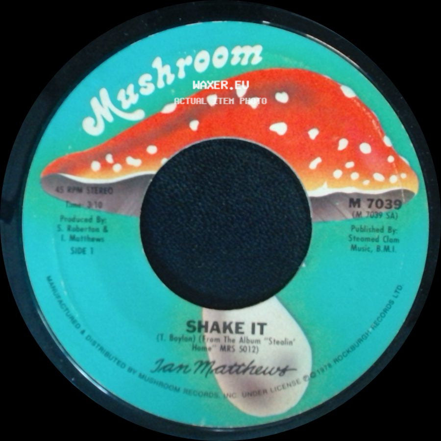 Ian Matthews - Shake It / Stealin' Home side A