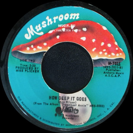 Heart - Magic Man / How Deep It Goes side B