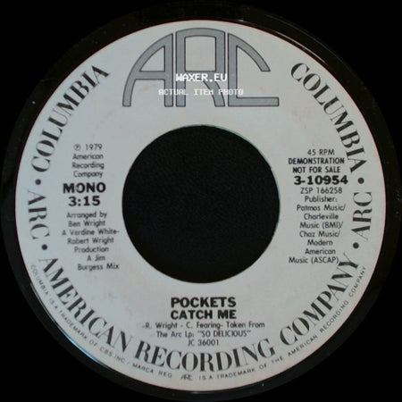 Pockets - Catch Me / Catch Me side B