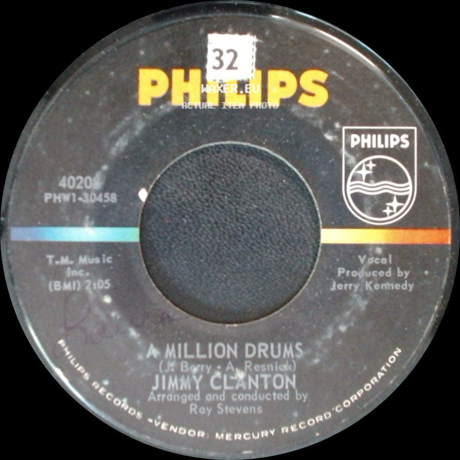 Jimmy Clanton - If I'm A Fool For Loving You / Million Drums side B
